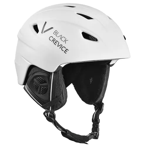 Black Crevice Erwachsene Skihelm Streif, matt weiß/schwarz, XS…
