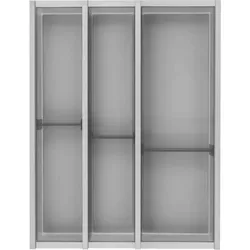 NINKA CUISIO Besteckeinsatz für TANDEMBOX KB 450 - Küchenorganizer für Schubladen, aus graphitfarbenem Kunststoff mit flexiblen Trennwänden für optimale Unterteilung und Ordnung.