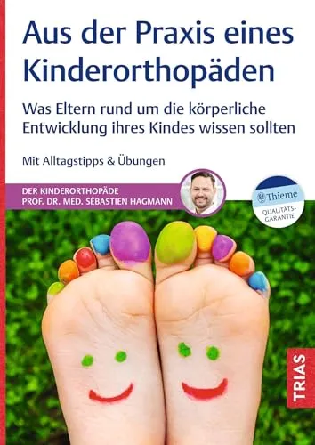 Aus der Praxis eines Kinderorthopäden - Ein hilfreiches Buch für Eltern über häufige Veränderungen bei Kindern. Prof. Dr. Hagmann bietet praktische Tipps und Übungen für eine gesunde Entwicklung, um Unsicherheiten zu beseitigen und die richtigen Entscheidungen zu treffen.