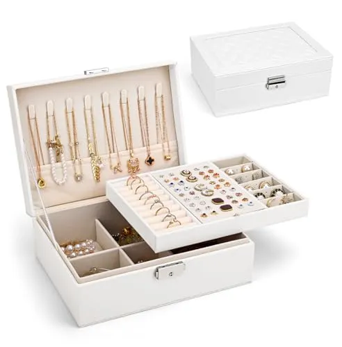 Schmuckständer & -kästen Weiß von Yarmiene