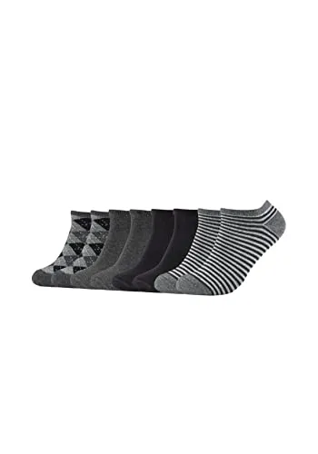 s.Oliver Unisex Sneakersocken 8er Pack 43/46 black von s.Oliver