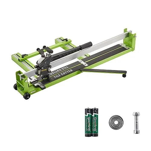 Mophorn Manueller Fliesenschneider 800 mm Fliesenschneidmaschine 31.5 Zoll Geeignet für Bodenfliesen aus Porzellan und Keramika