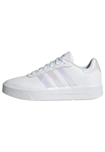 adidas Originals Court Platform W Sneaker - Weiß/Schwarz - Stylischer Sneaker in Größe 38 mit hochwertigem Materialmix aus Synthetik und Textil, ideal für trendbewusste Frauen.