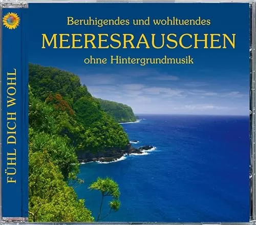Beruhigendes und wohltuendes Meeresrauschen, Wasser, Meeresrauschen ohne Hintergrundmusik