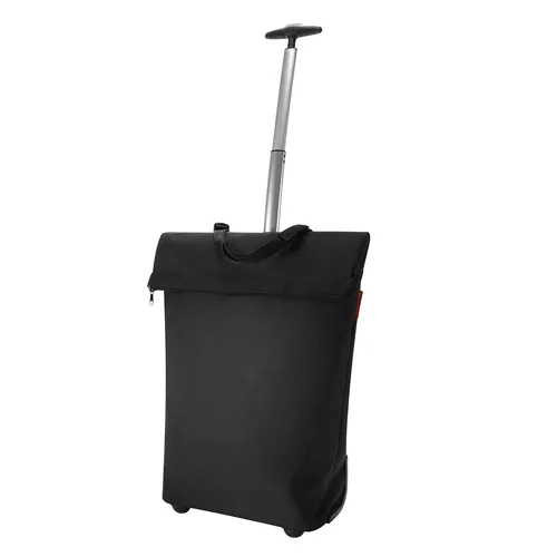 reisenthel Trolley black M – Praktischer Reisetrolley 43 L mit Teleskopstange