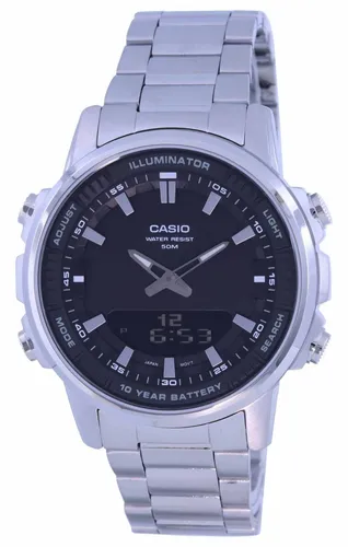 Produktbild Casio Enticer World Time Telememo AMW-880D-1A Herrenuhr