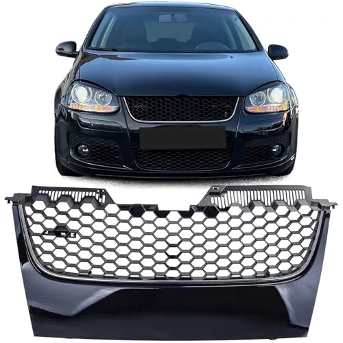 Sport Waben Kühlergrill für VW Golf 5 GTI 03-09 mit Chromleiste