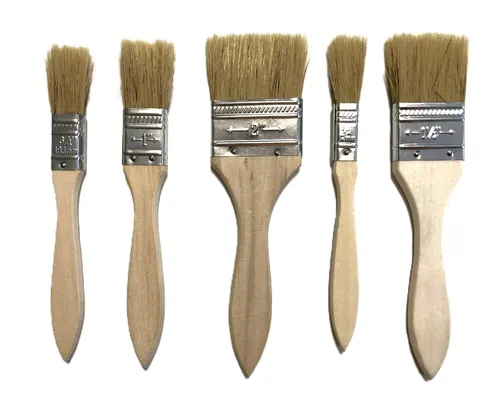 Pinsel Set 5tlg Flachpinsel Malerpinsel Heimwerken DIY Lack Wandfarbe 5