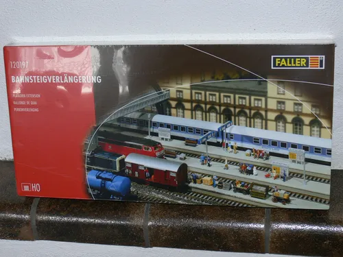Faller - Bahnsteigverlängerung - 1/87 Spur H0 - Nr. 120197 - Neu&Ovp -