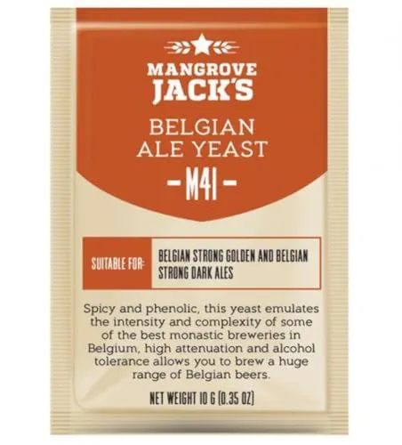 Mangrove Jack Hefe Belgische Ale M41 Craft Series Hefe 10 g Leckereien 23 l