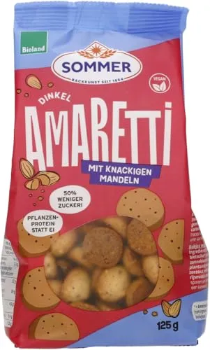 Dinkel Amaretti mit Mandeln 125g