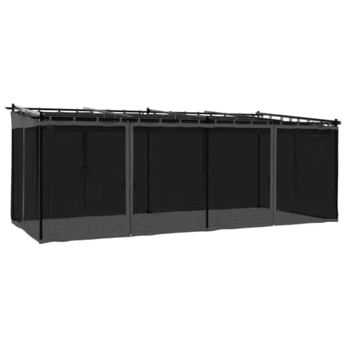 vidaXL Pavillon mit Schiebedach und Moskitonetz