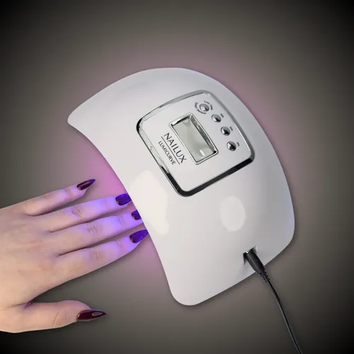 NAILUX LumiCurve UV LED Lichthärtungsgerät Gel Lacke Professionelle Nagellampe