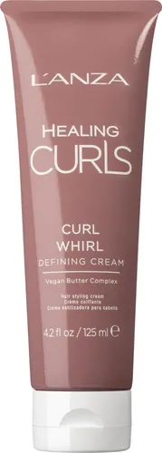 L'ANZA Healing-Curl Curl Whirl Defining Cream 125 ml - Haarstyling-Produkte mit intensiver Feuchtigkeit für perfekt definierte Locken und Schutz vor Frizz, Hitze und Umwelteinflüssen.