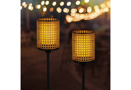 esotec Solar Stab-Windlichter SAMOA 2er Set von esotec