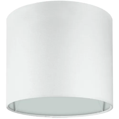 Premium Lampenschirm Stehlampe Hängelampe Weiß Baumwolle E14/E27 Ø14cm