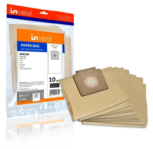 Staubsaugerbeutel für Kärcher 6.904-333.0, 6.904-084.0 T 10/1, T 7/1, T 9/1 10