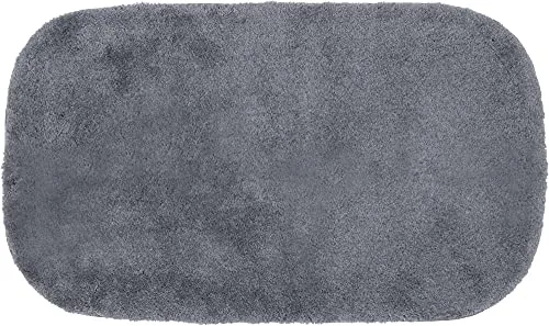 Erwin Müller Badematte Kefalonia, rutschhemmend 50x80 cm - Hochwertige Erwin Müller Badematte in Mittelgrau. Flauschiger Flor sorgt für angenehmes Gefühl. Rutschhemmende Rückseite und für Fußbodenheizung geeignet. Pflegeleicht und robust, ideal für jedes Badezimmer.