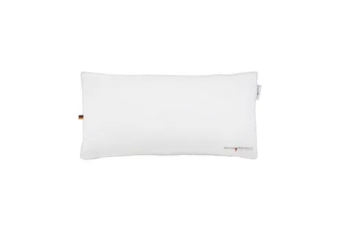 OBB Feder-Daunenkissen Schwarzwald Gitta fest 40x80 cm - Hochwertiges Kopfkissen mit festem Komfort und Außensteg, ideal für erholsamen Schlaf und optimale Unterstützung in der Nacht.