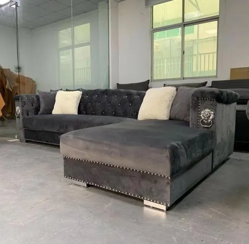 Ecksofa Grau - Moderne Couch für Ihr Wohnzimmer - Elegantes Ecksofa in Grau, ideal für den modernen Wohnstil. Bietet Platz für bis zu 4 Personen und überzeugt mit seiner hochwertigen Polsterung. Perfekt für gemütliche Abende.