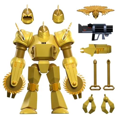 Super7 - SilverHawks ULTIMATES! Wave 1 - Buzz-Saw Action Figure - Action- & Spielfiguren, detailreiche Figur von Buzz-Saw aus der beliebten SilverHawks-Serie, ideal für Sammler und Fans ab 14 Jahren.