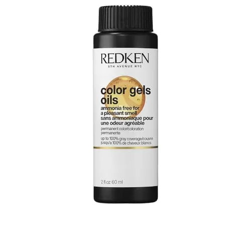 REDKEN Color Gels Oils - 06NA - 6,01, 60 ml - Flüssige permanente Haarfarbe für alle Haartypen. Bietet brillante Farbergebnisse und eine einfache Anwendung für ein professionelles Finish.
