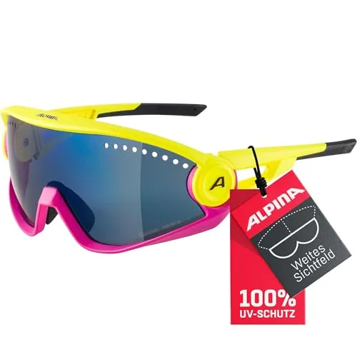 ALPINA 5W1NG Sportbrille in gelb von Alpina