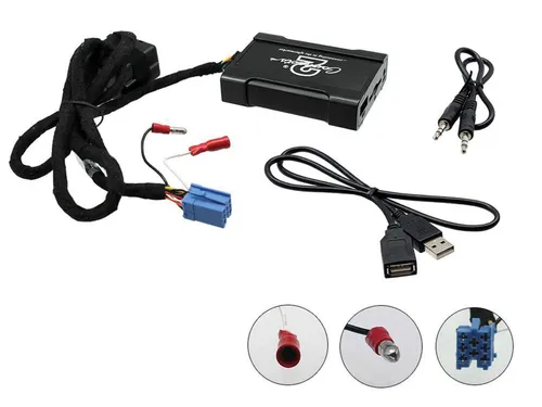 Connects2 USB SD AUX-In Interface für VW Golf Passat Polo bis 2004 Mini-ISO CTAV