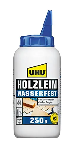 UHU Holzleim WASSERFEST, Flasche 250g