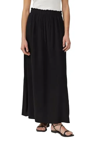 QS Maxirock mit All-Over Print schwarz 38 - Röcke mit stylischem All-Over Print, atmungsaktiv und pflegeleicht – ideal für einen lässigen Look.