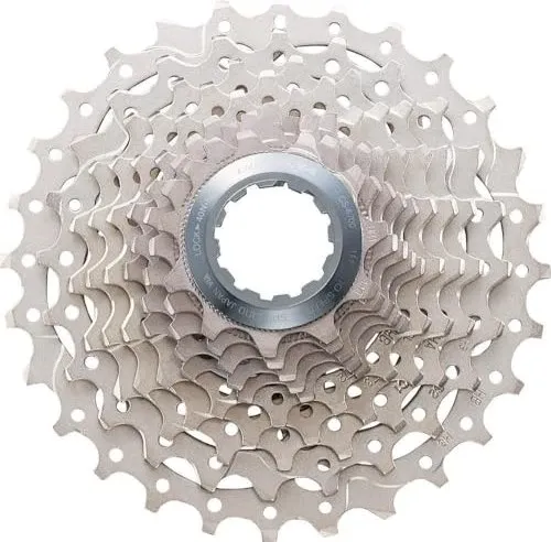 Shimano Unisex Kassette Ultegra 10 Fach, Grau/Silber, 12-25T - Kassetten & Ritzel mit hochwertigem Material für langlebige Leistung und zusätzlichen Komfort beim Fahren.