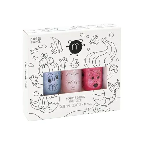 Nailmatic Kids Kindernagellack Set Mermaid