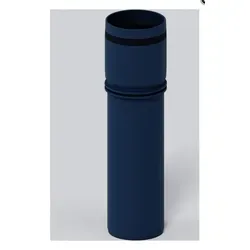 PoloPlastSteckmuffenrohr PKXEM Polo-Kal XS DN 50 150 mm von POLOPLAST