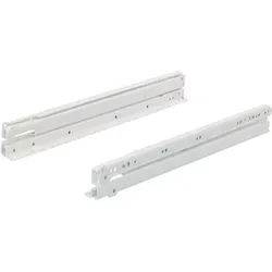 Hettich Rollenführung FR 6142, 650, weiß mit Stop Control von Hettich