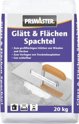 Primaster Glätt & Flächenspachtel 20 kg