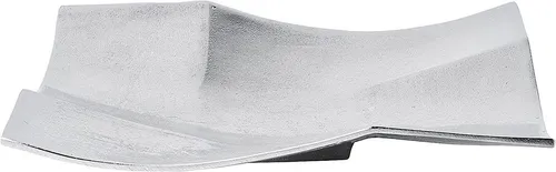 MichaelNoll Dekoschale Dekoteller Schale Aluminium Luxus Metall - S 23 cm, M 30 cm, L 35 cm