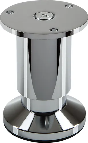 Möbelfuß Alpha 80 mm Chrom poliert