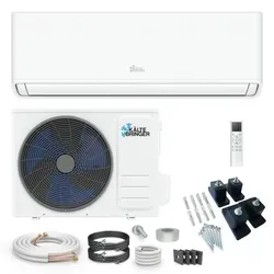 Kältebringer R290 Split Klimaanlage 12.000 BTU - Effiziente Split Klimaanlage mit 3D Airflow und automatischem Neustart. Genießen Sie angenehme Temperaturen dank innovativer Funktionen und leiser Betriebsweise.