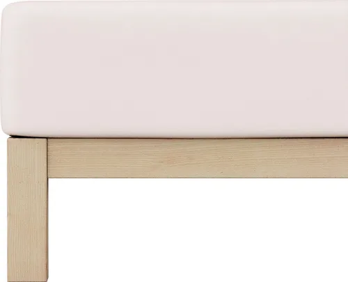 Schlafgut Spannbettlaken PURE Bio-Baumwolle - Premium Spannbettlaken aus Bio-Baumwolle und Elasthan, dehnbar und blickdicht, ideal für Matratzen bis 30cm Höhe, nachhaltig verpackt und umweltfreundlich.