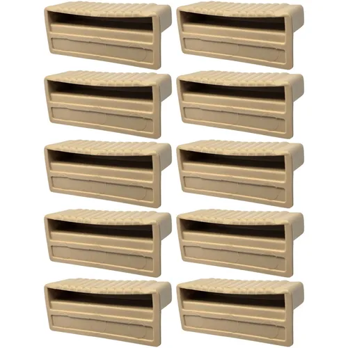 Produktbild 10x Lattenhalter Monolatte 63 x 8 mm Kunststoff für Lattenrost Holzrahmen Bett
