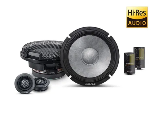 Alpine R2-S65C - 16,5 cm R.Series 2-Wege Compo-System - Premium 2-Wege Lautsprecher für herausragenden Klang, ideal für Musikliebhaber und Auto-Sound-Enthusiasten.