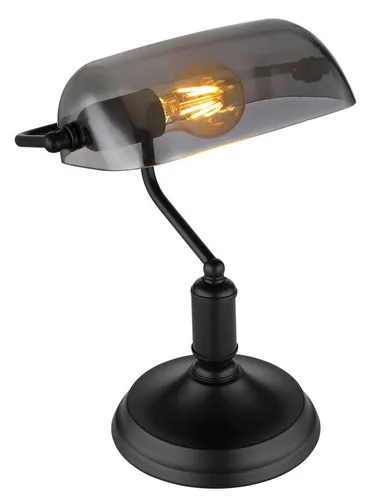 GLOBO LIGHTING Schreibtischlampe ANTIQUE - Schreibtischlampe im Vintage-Stil, elegant und stabil mit warmem Licht für eine gemütliche Atmosphäre, ideal für jeden Raum.