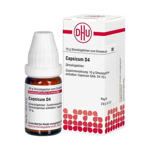 Capsicum D4 Globuli 10 g