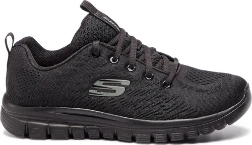 Skechers GRACEFUL GET CONNECTED Sneaker schwarz 40 EU - Sneaker in Größe 40 EU, ideal für den Alltag, mit bequemem Textil-Obermaterial und runder Schuhspitze für optimalen Tragekomfort.