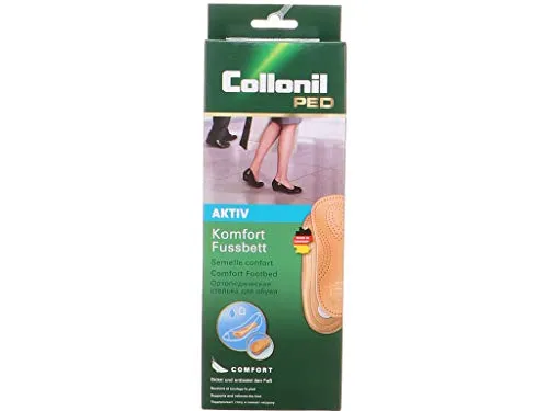 Collonil Aktiv Herren 90530000430 Herren Einlegesohlen, 21,5 X 4,5 cm Braun EU 43