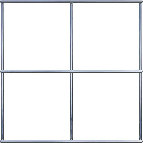 Gitter 10 x 10 cm Maschenweite - Maße: 20 x 20 cm von Gabiona