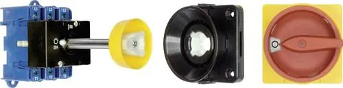 Kraus & Naimer KG41B.T203/09.VE Lasttrennschalter 40A - Endschalter & Schalter mit Schnappfunktion, sicheres Trennen von Stromkreisen dank Türkupplung und 90° Schwenkfunktion