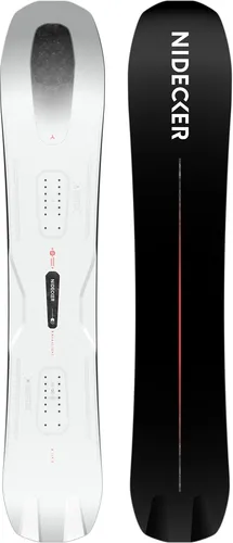 NIDECKER MEGALIGHT Snowboard 2026 in weiß von NIDECKER