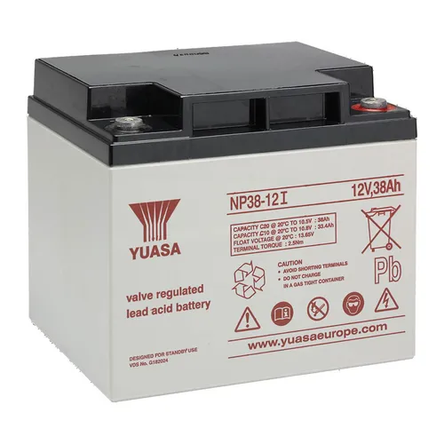 Yuasa NP38-12I-FR 12V 38Ah Bleiakku von Yuasa