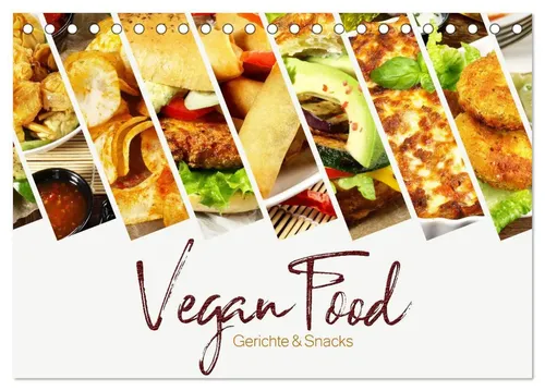 Georg Hergenhan | Vegan Food Kalender - Gerichte und Snacks (Tischkalender...